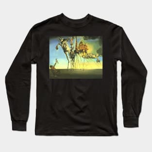 Painting The Temptation of St. Anthony Salvador Dali T-Shirt T-Shirt Long Sleeve T-Shirt